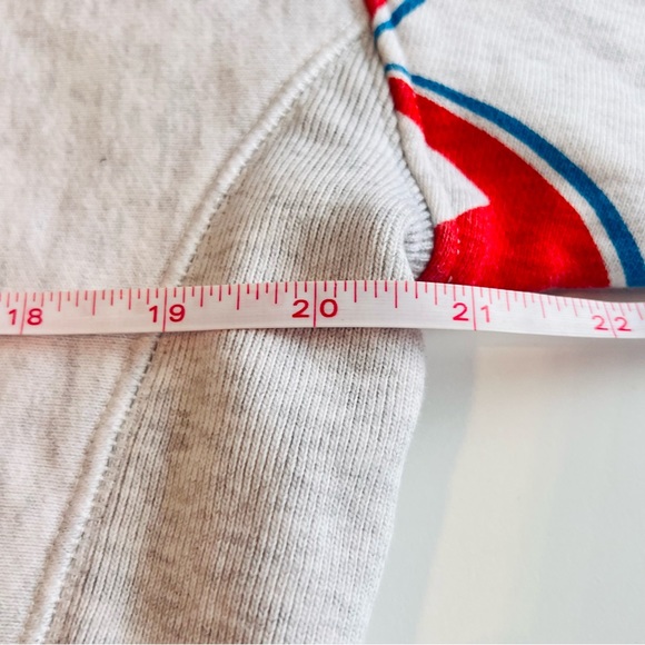 Champion Logo Pullover Knit Sweatshirt Athletic Athleisure Crew Neck Long Sleeve - Picture 5 of 11